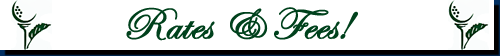 Sprig O'Mint Golf Club - Rates and Fees!